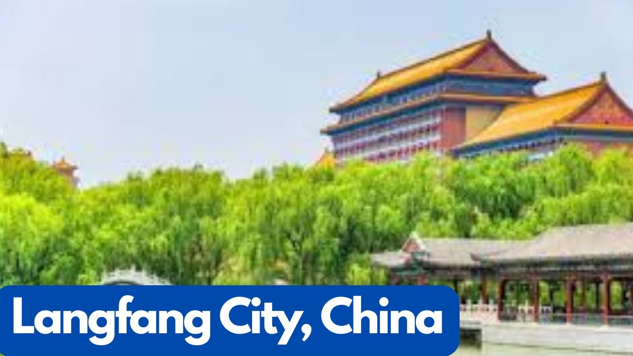 Pure Relaxation: Langfang City from Above