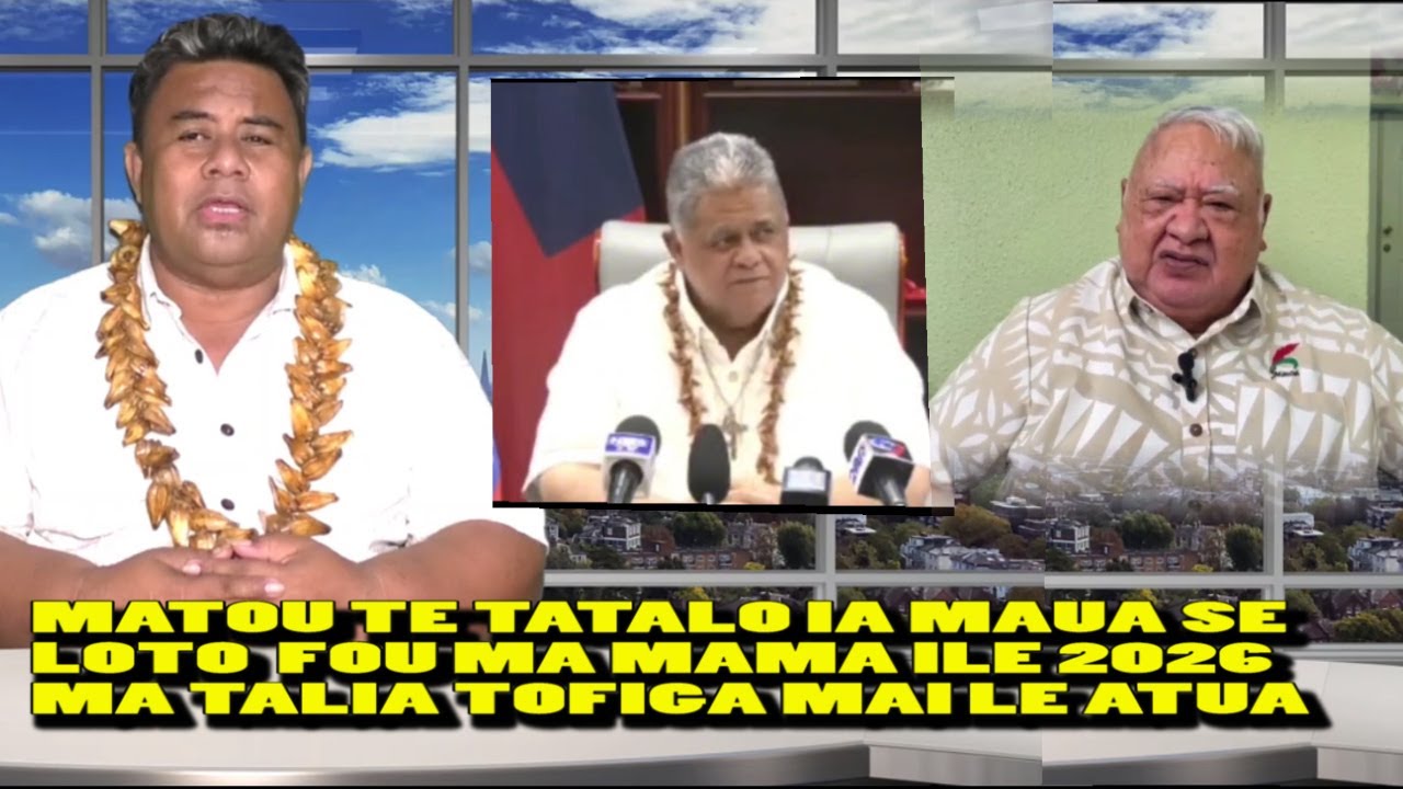 MONDAY  UPDATE 29 DECEMBER -  Ganasavea Manuia Leiataua- Samoa Entertainment TV