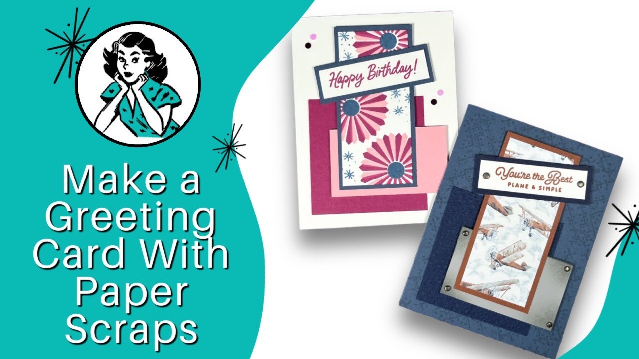 🔴  Make a Greeting Card on a Budget: Easy Designs with Paper Scraps