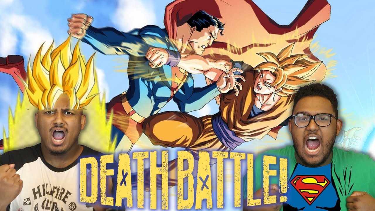 Goku VS Superman | DEATH BATTLE! | Reaction