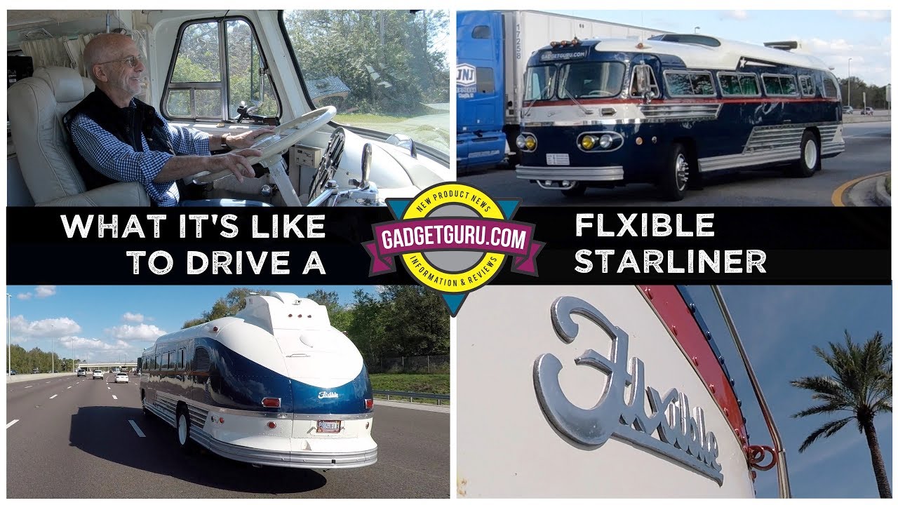 What It's Like To Drive A Flxible Starliner - Driving A Vintage Bus