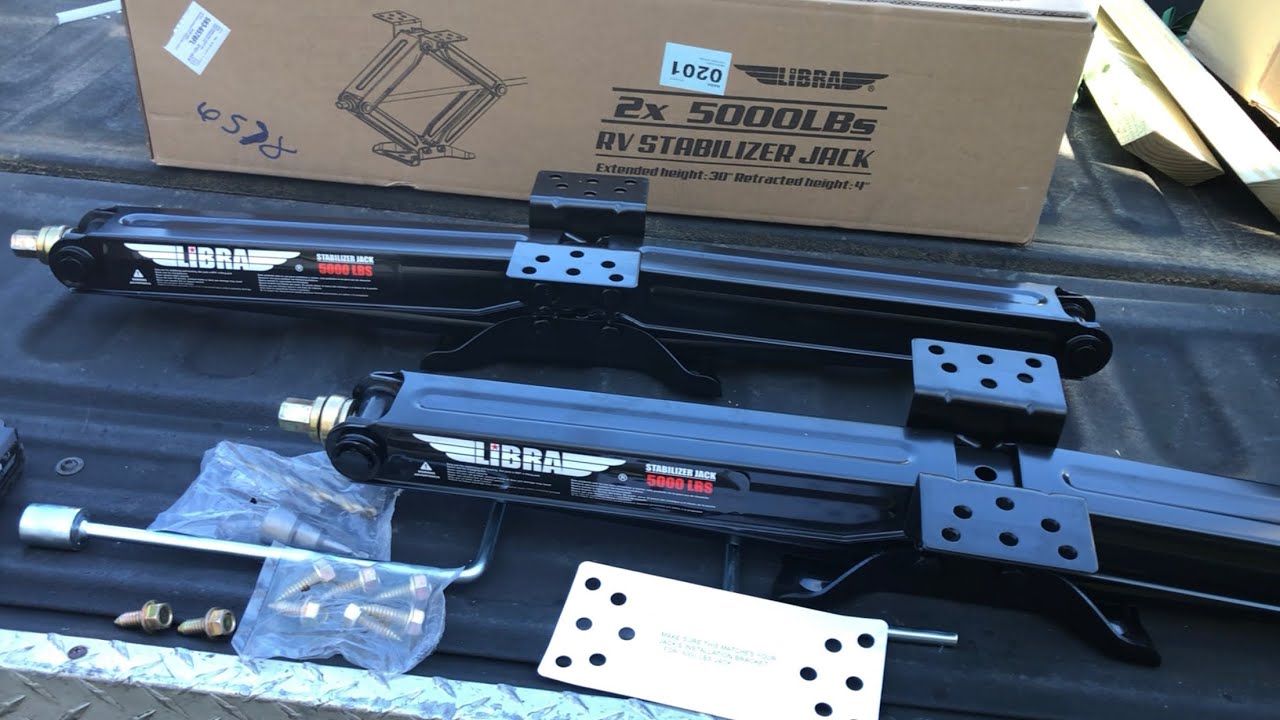 Is your RV rocking? Libra 5000 RV stabilizers