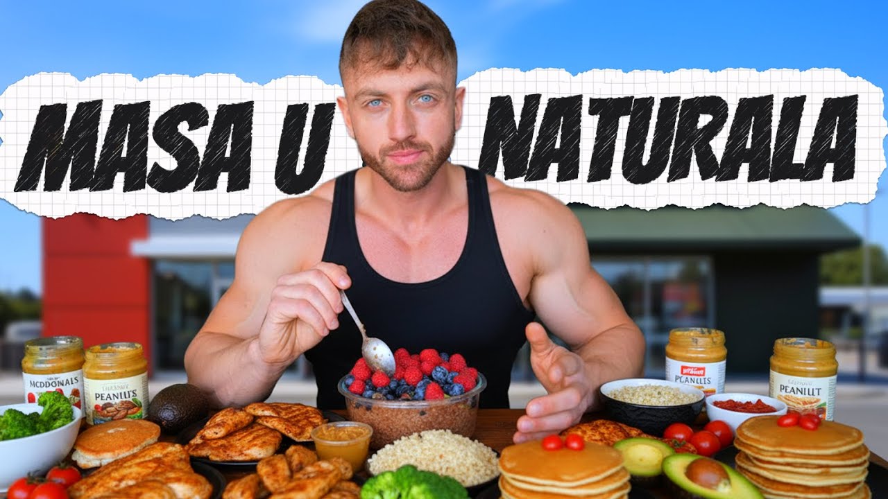 DZIEŃ JEDZENIA NA MASIE 3100 KCAL + TRENING