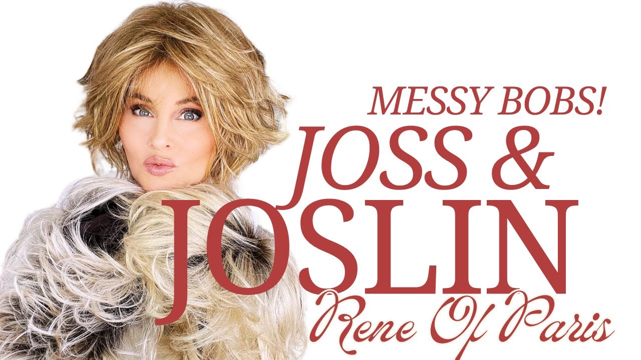 FUN MESSY BOBS! Rene Of Paris JOSS & JOSLIN! | 3 WIGS with SIDE BY SIDE comparison!