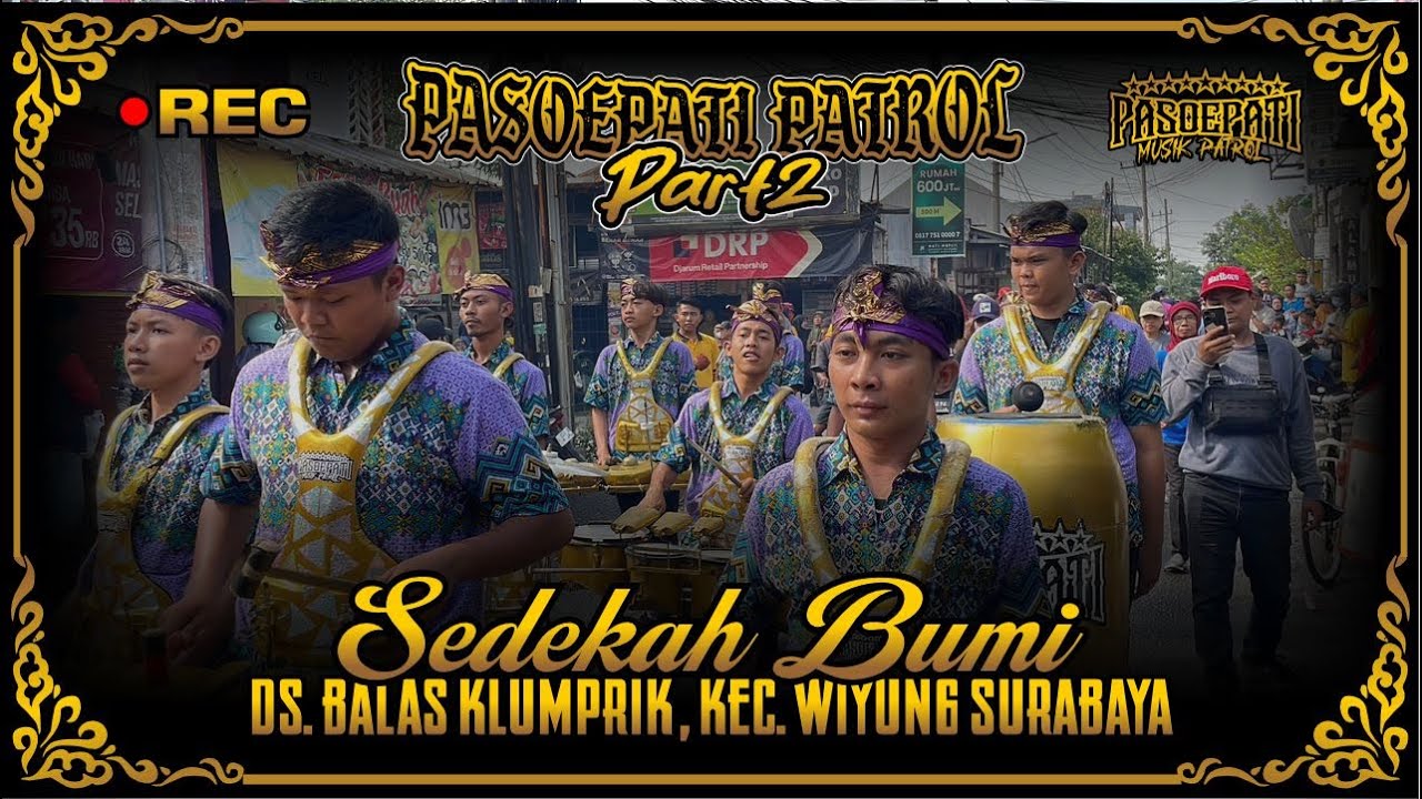 Sedekah Bumi Ds. Balas Klumprik Wiyung Surabaya part 2 | Pasoepati Patrol X Tower Rooster