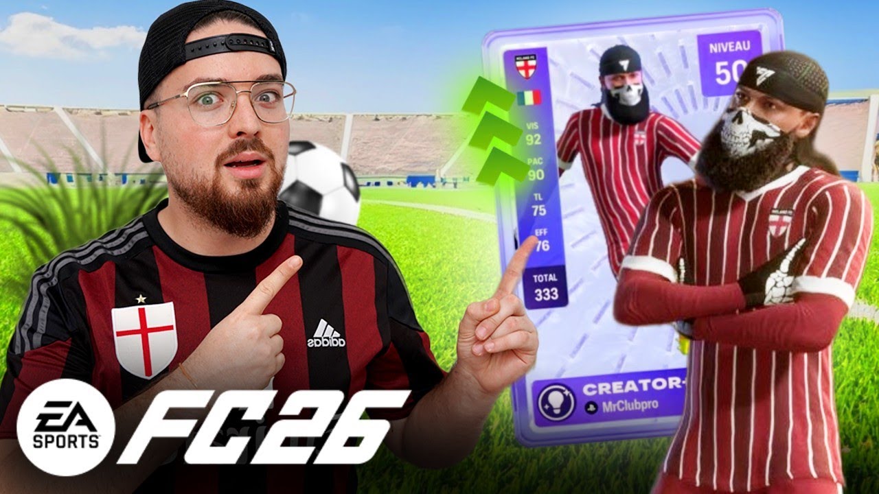 Le meilleur build MOC Créateur pour bien débuter club pro EA FC 26 !
