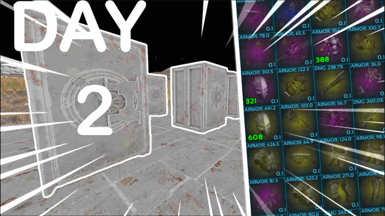 How a 45,000 Hour Tribe DOMINATES Day 2 And Progresses On Ark's Most Populated Server! - Ark PvP