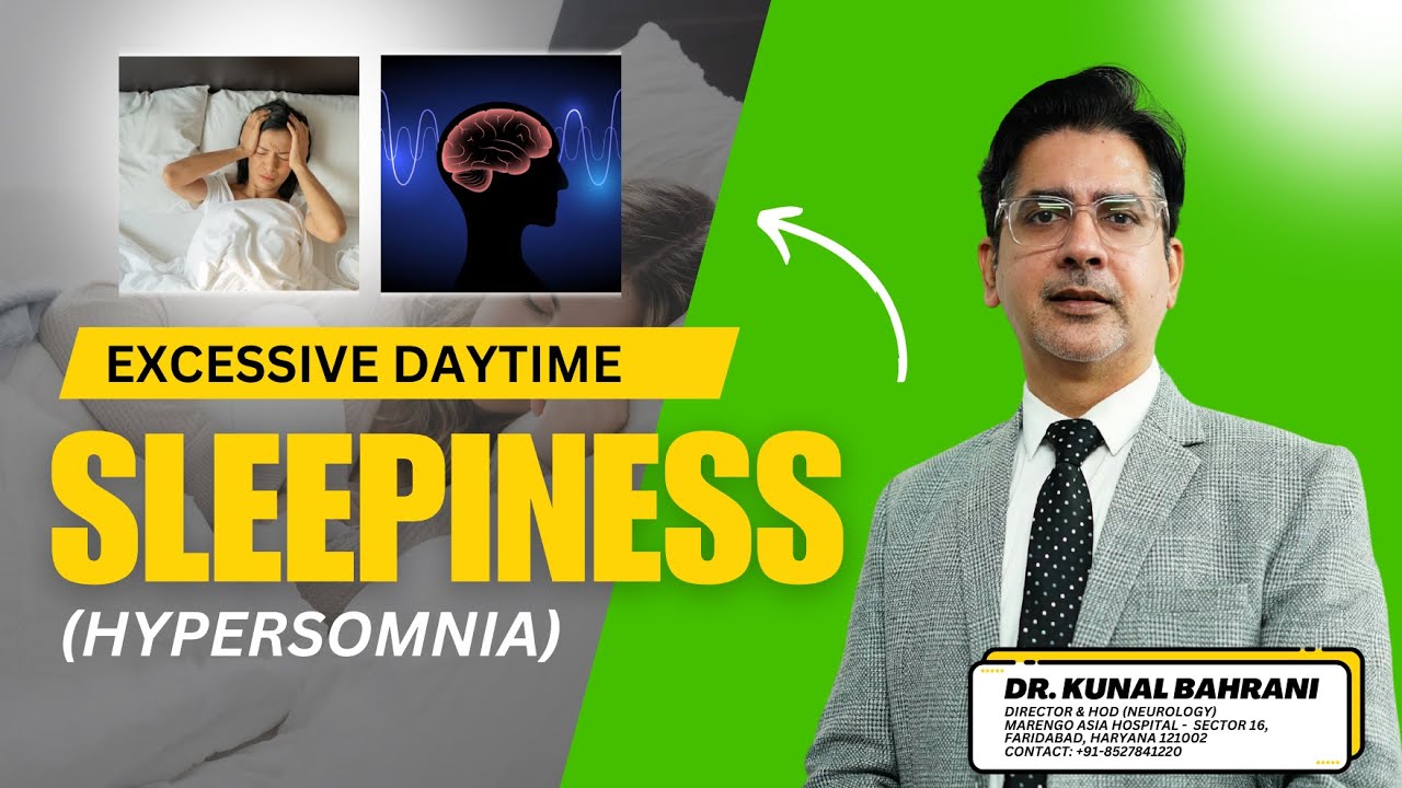 What is Hypersomnia: causes, symptoms & treatment | Excessive daytime Sleepiness | Dr.Kunal Bahrani