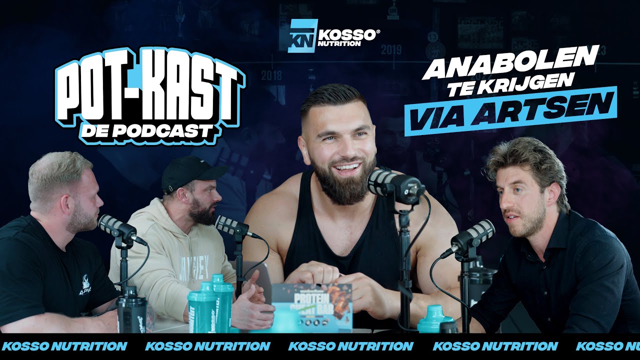 POT-KAST de podcast 3: Hoe gevaarlijk zijn anabolen? Anabolen gebruiken& gezond blijven? MET JAYWHEY