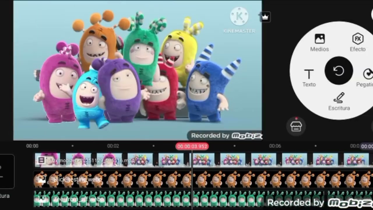 Oddbods logo remake kinemaster speedrun x15.4
