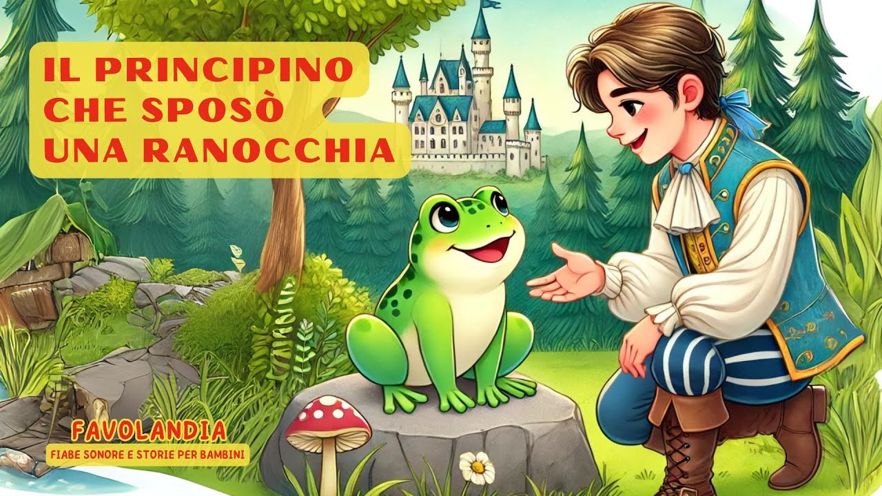 IL PRINCIPINO CHE SPOSÒ UNA RANOCCHIA - Fiaba Popolare Italiana