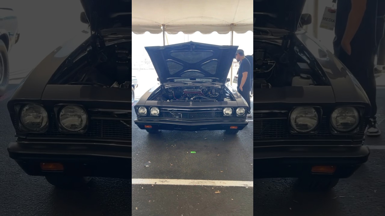 Sweet '68 Chevelle spotted at @mecum Can't keep 'em all #chevelle #vintagecars