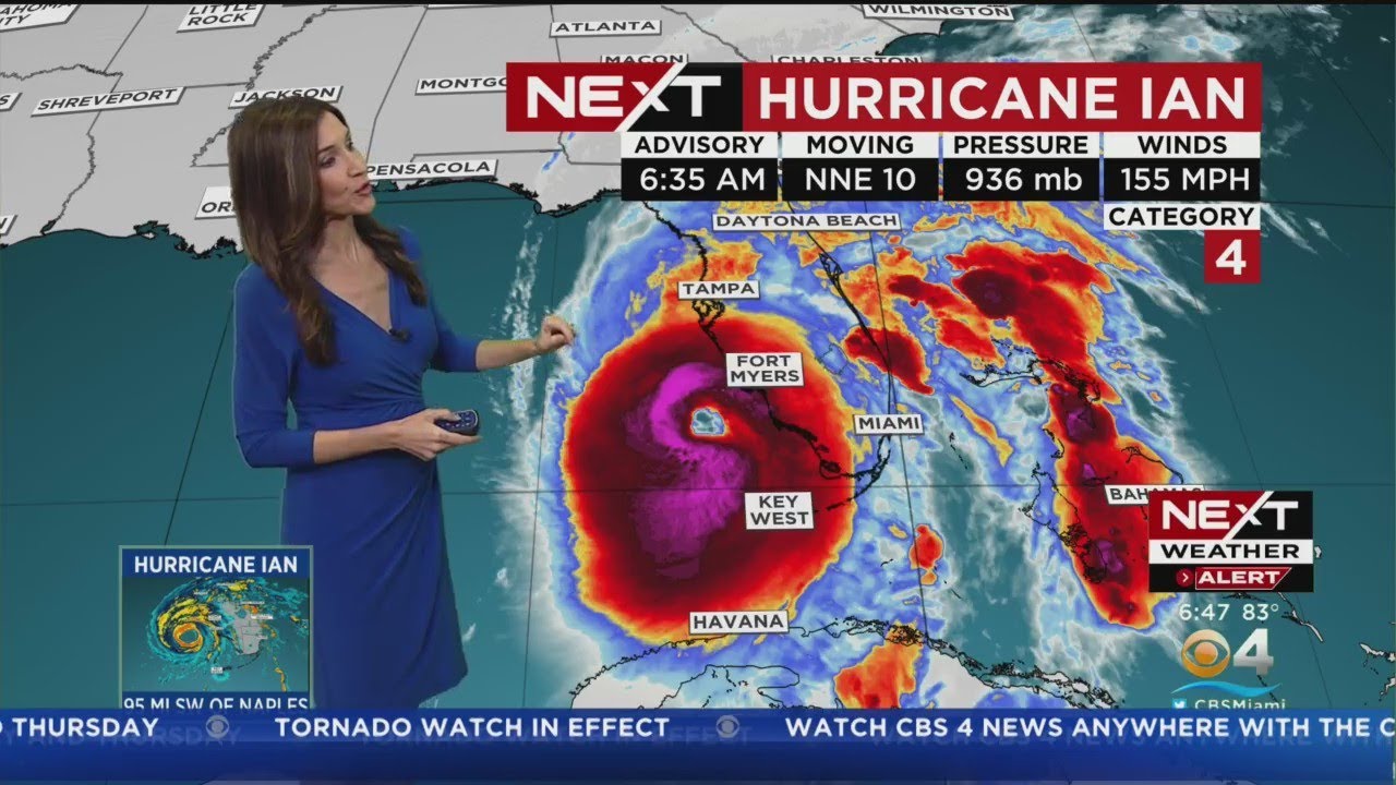 Tracking Hurricane Ian 9/28/2022 6:35AM