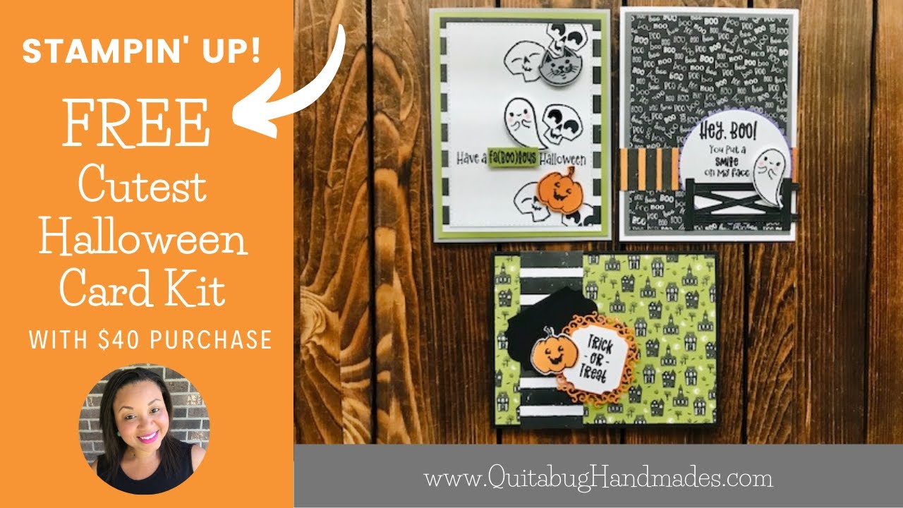 Stampin' Up! Cutest Halloween Card Kit| FREE with purchase