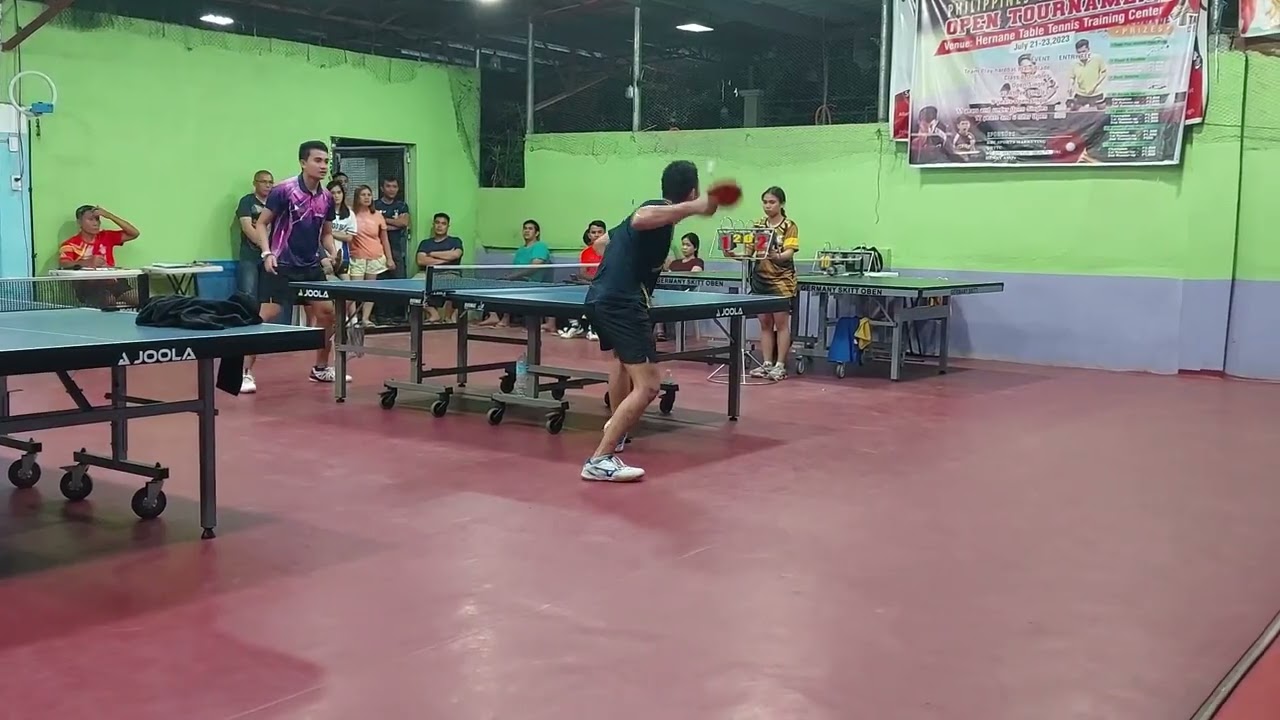 Misal vs Malay - CDO Open  SinglesTournament - Philippine Classic Pingpong