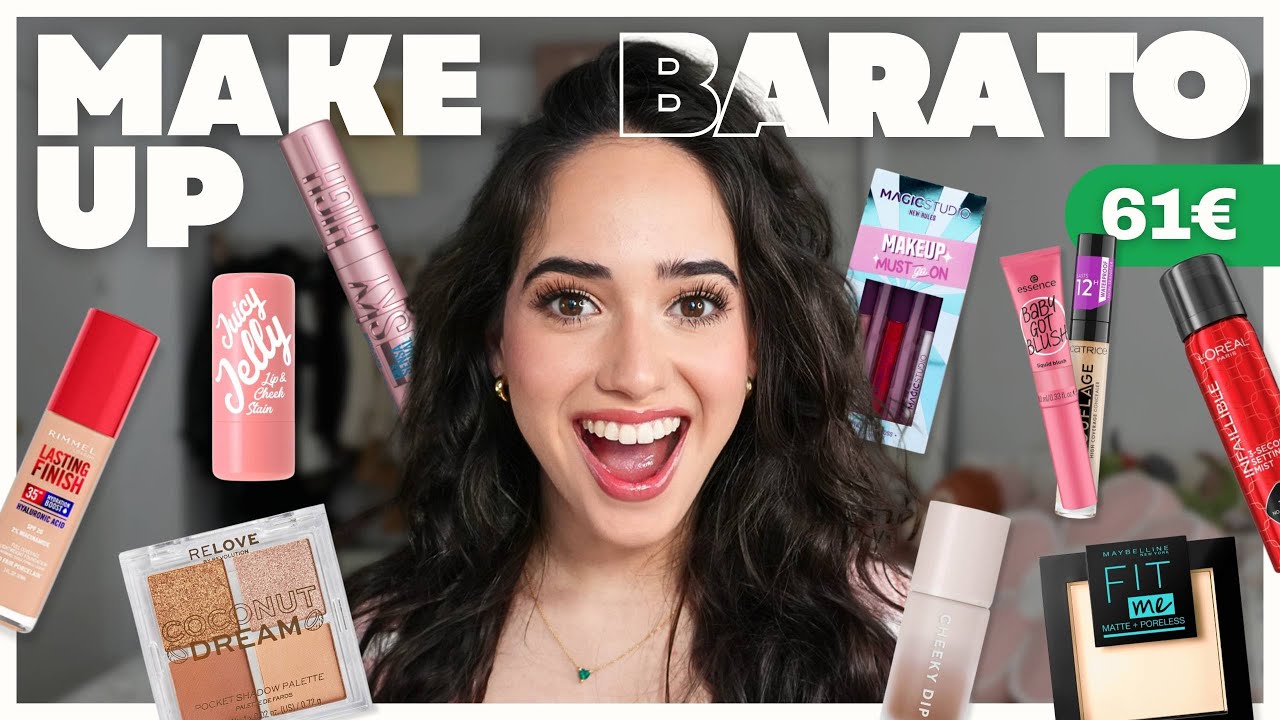 PROBANDO maquillaje BARATO 💄| 💵 +60€ en MAQUILLAJE de DRUNI y PRIMOR