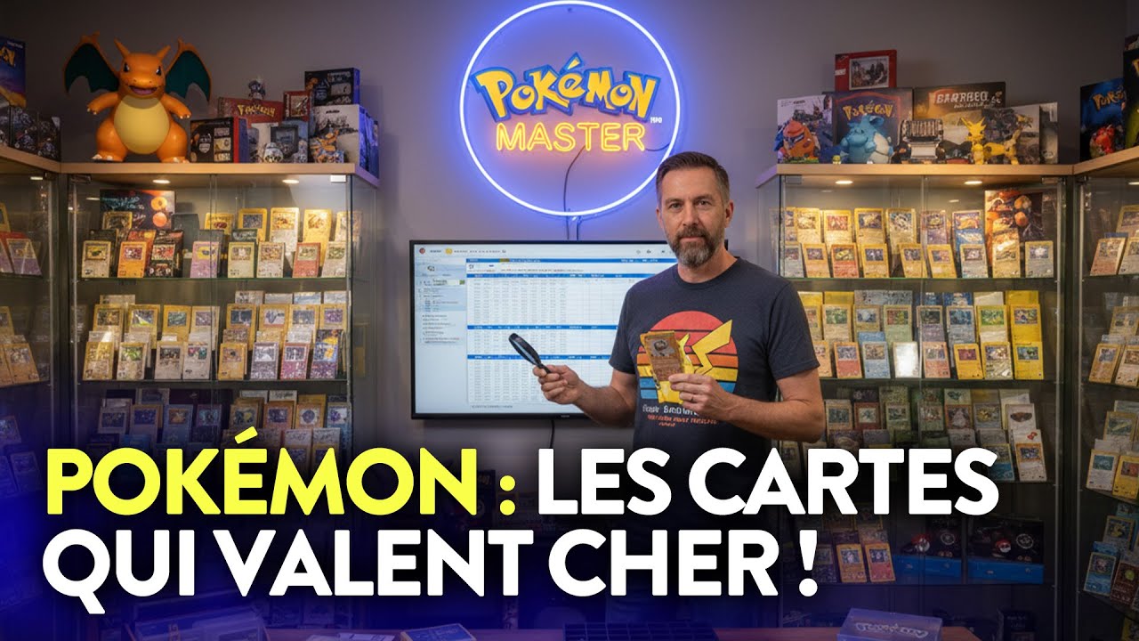 Cartes Pokémon : des jouets d’enfance qui valent de l'or