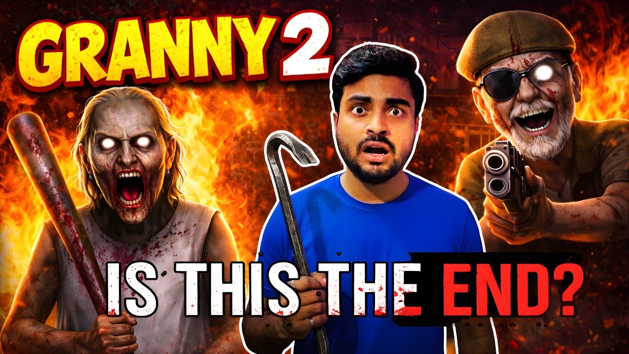 🔥 GRANNY 2 ESCAPE 😱 | Grandpa bhi aa gaya! Bach paunga ya nahi?