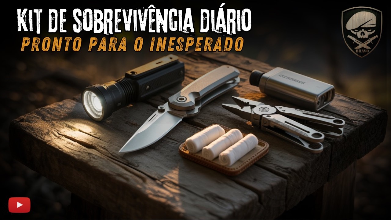 Top 5 EDC essenciais para o dia a dia ou Emergência