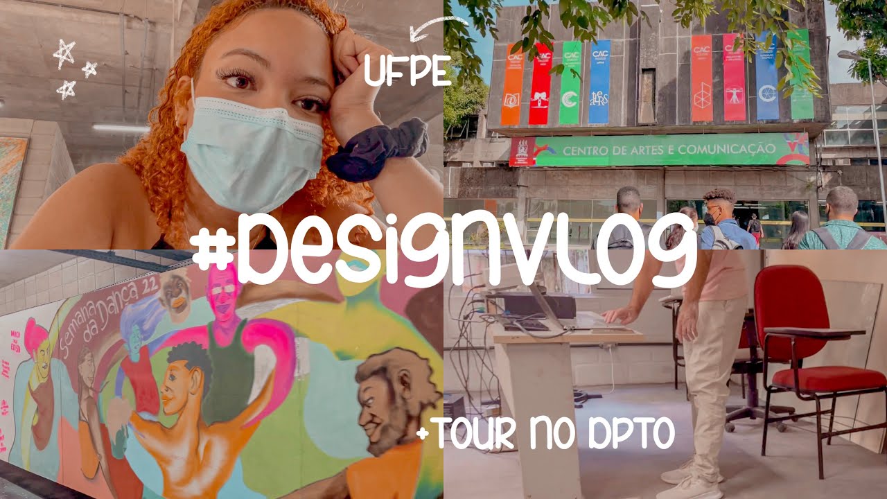 MEU 1° DIA DE AULA NA FACULDADE DE ✨DESIGN - UFPE✨ + Tour no departamento reformado - Tami Martins