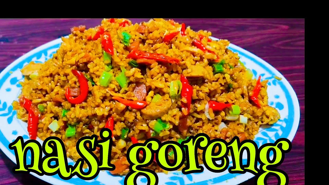 Cuaca seperti ini enak banget makan nasi goreng