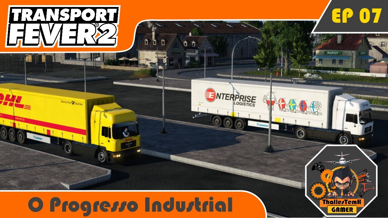 Transport Fever  2 - O Progresso Industrial EP 07 [ Speed Buid ]