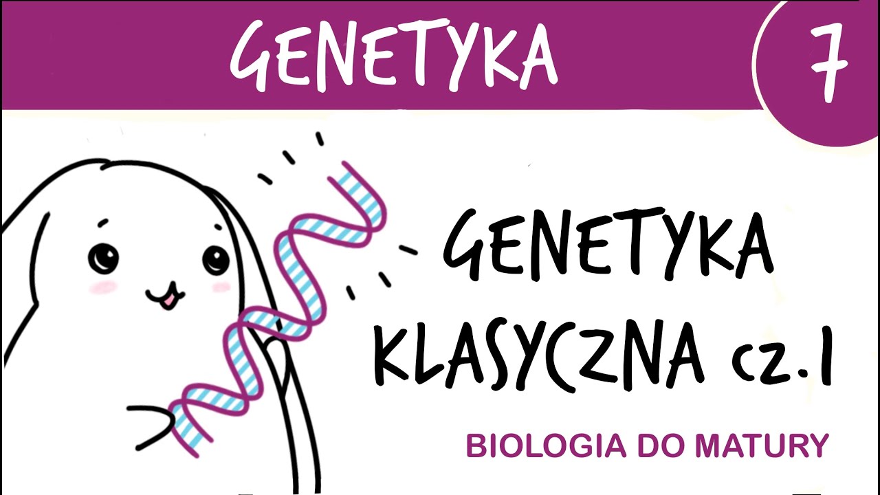 Genetyka 7🧬 Genetyka klasyczna podstawowe pojęcia kluczowe - matura z biologii rozszerzona liceum