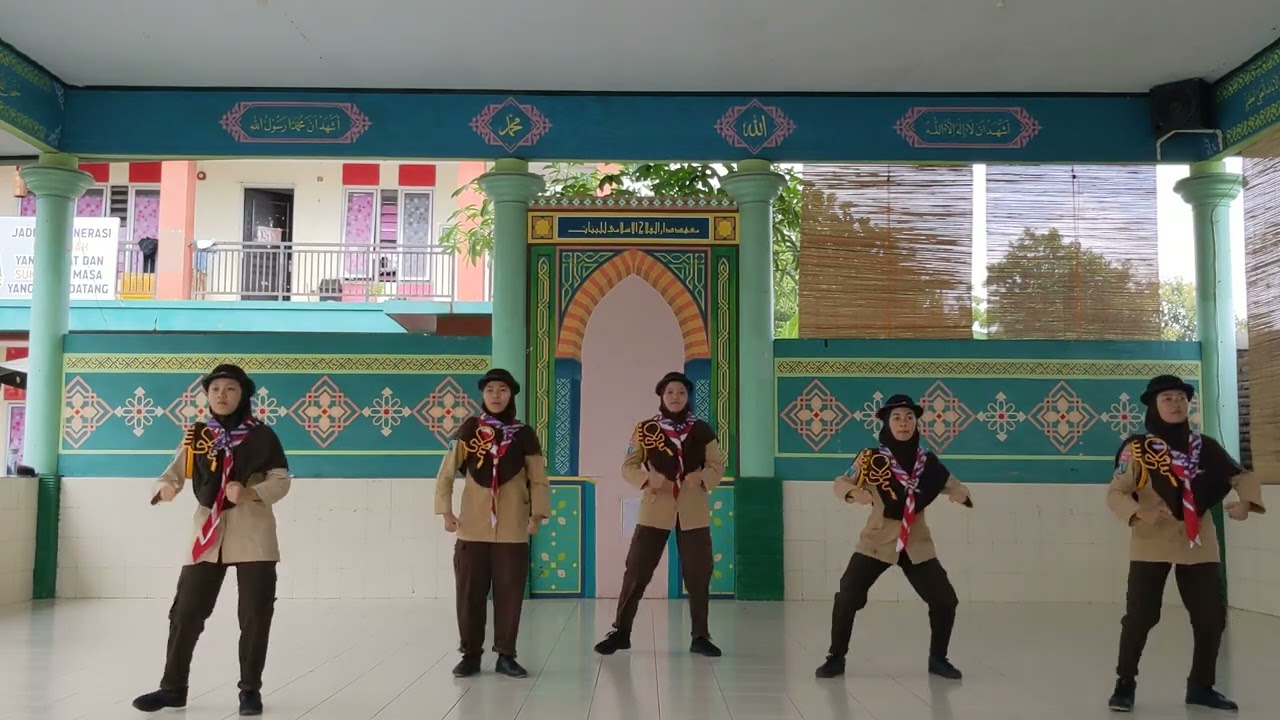 Yel-Yel Jambore Pramuka Madrasah 2023 | Madrasah Aliyah Darul Falah Putri