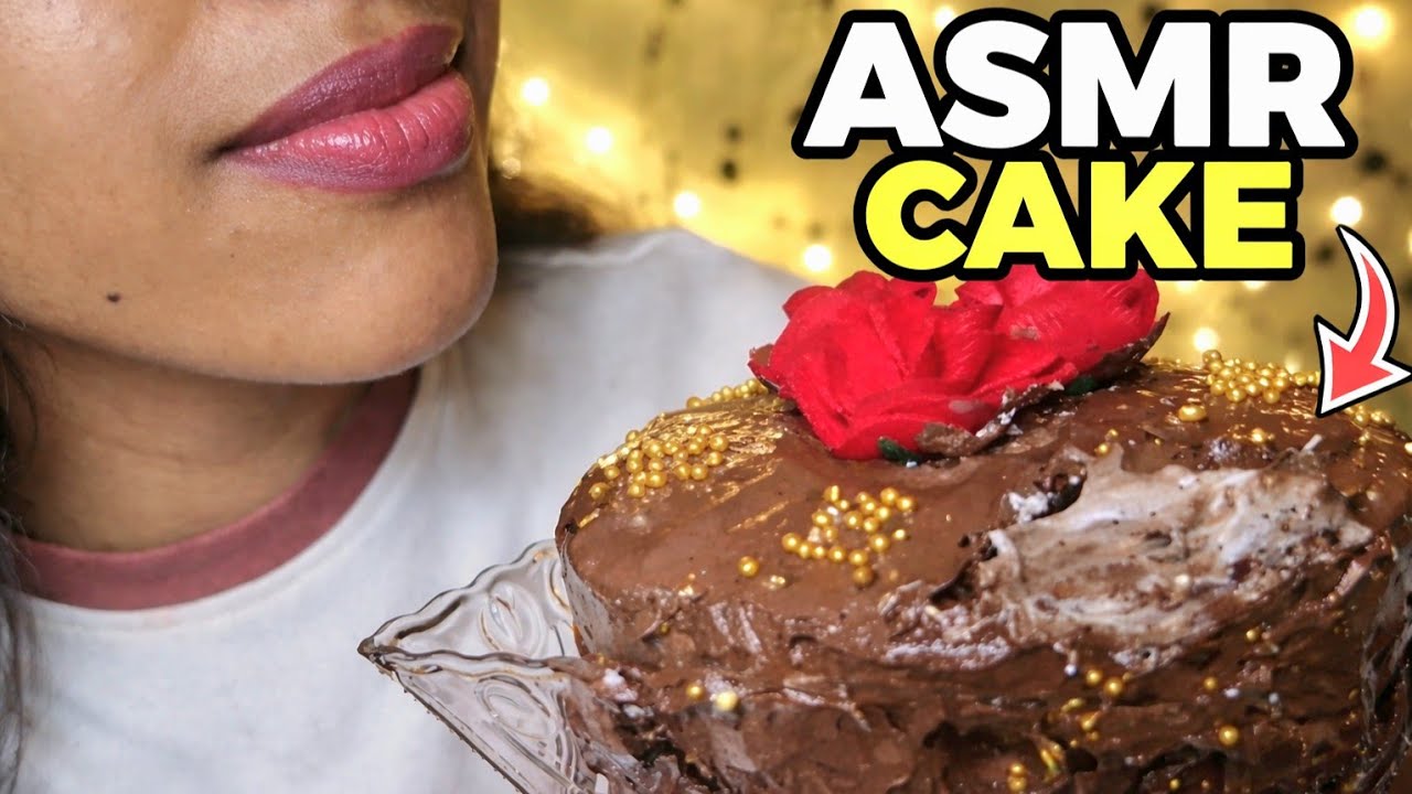 ASMR eating chocolate cake 🍰(soft eating sounds) NO TALKING | cocozASMR