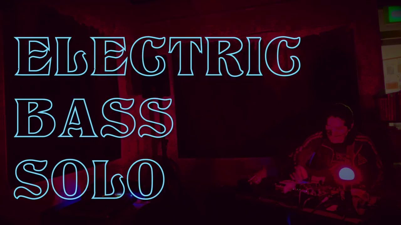 Naoyasu Takahashi electric bass solo (May 4th, 2024)