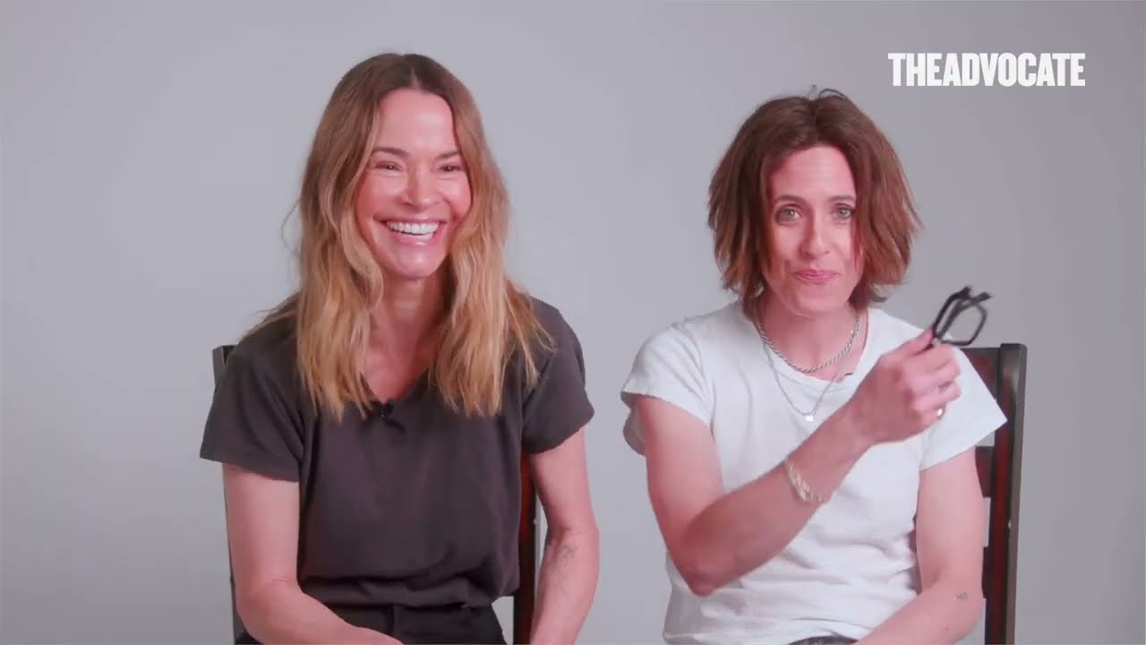 Go Behind the Scenes with Kate Moennig & Leisha Hailey on The Advocate&rsquo;s Pride Cover