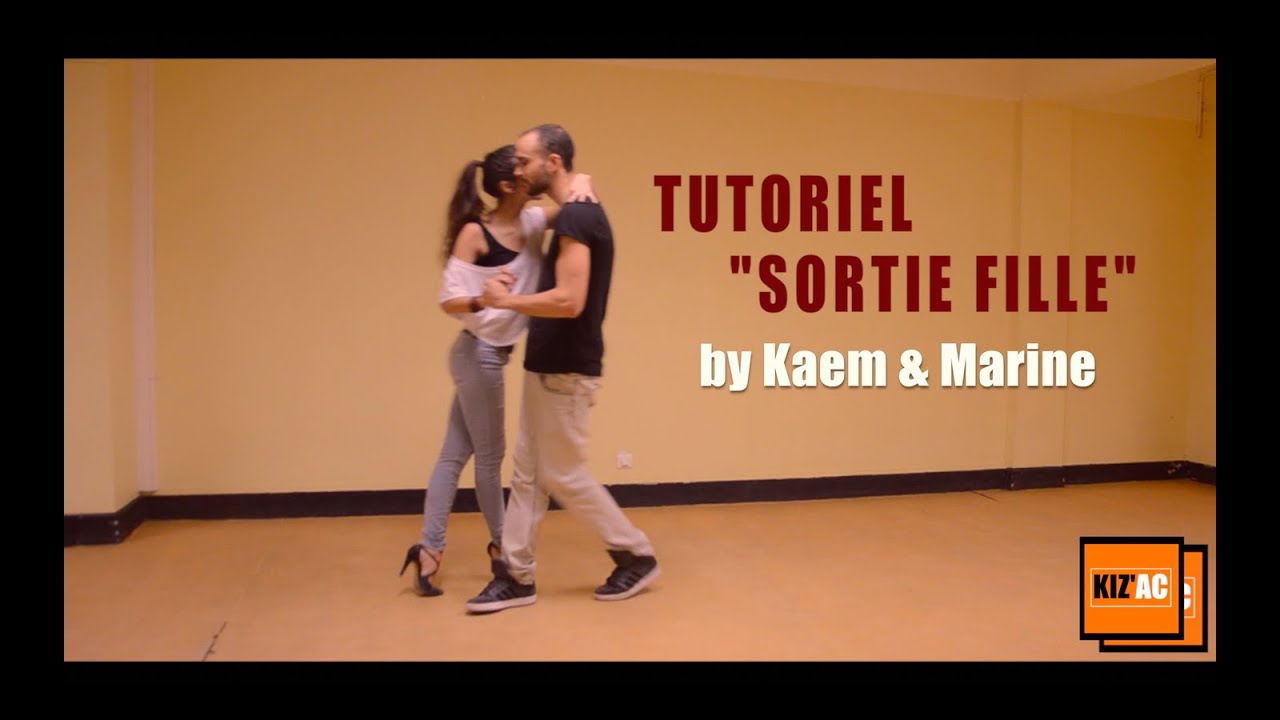 Kaem & Marine Kiz'academy - Tutoriel Kizomba Débutant - La Sortie Fille
