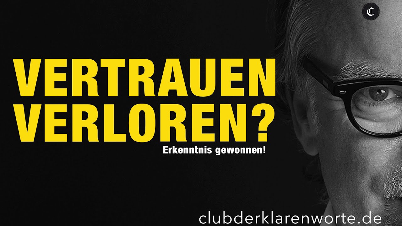 &Uuml;ber das verlorene Vertrauen und die Gefahr des Digitalen.