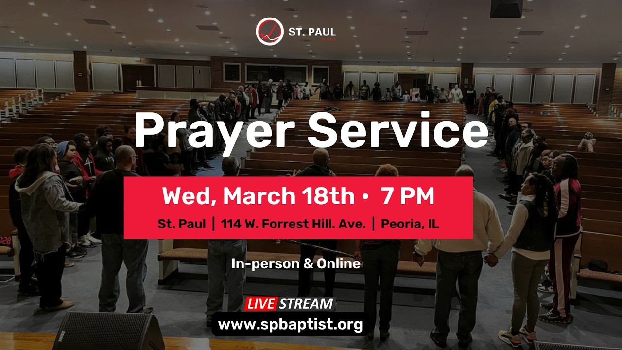 Wednesday Prayer Service |  March 18, 2026