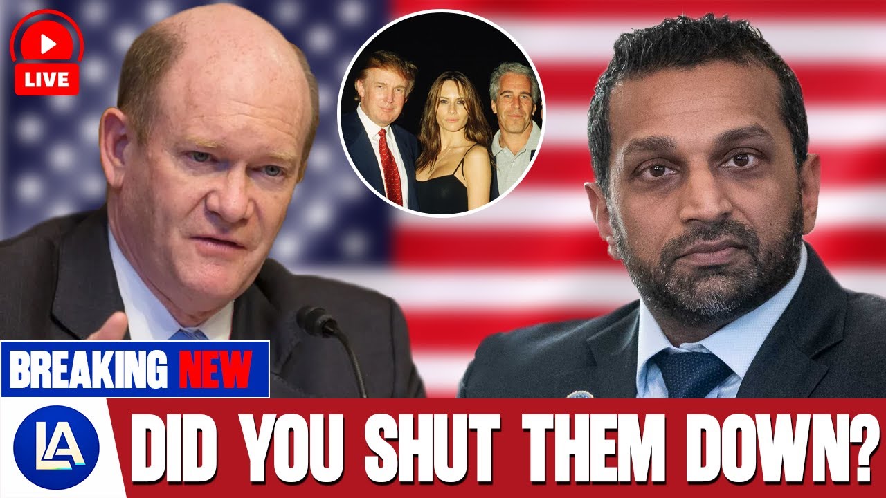 Kash Patel Put On The Spot By Chris Coons Were Trump Investigations Shut Down