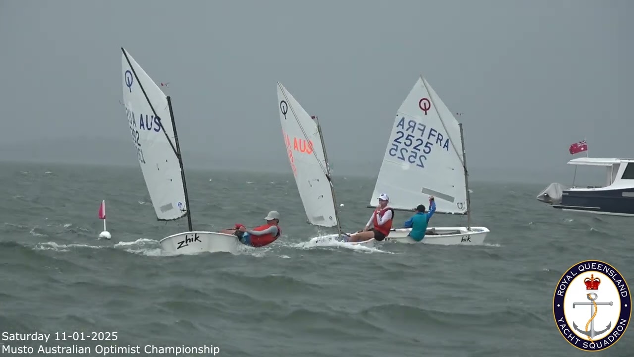 Musto Australian Optimist Champsionships - Saturday 11th Jan, 2025