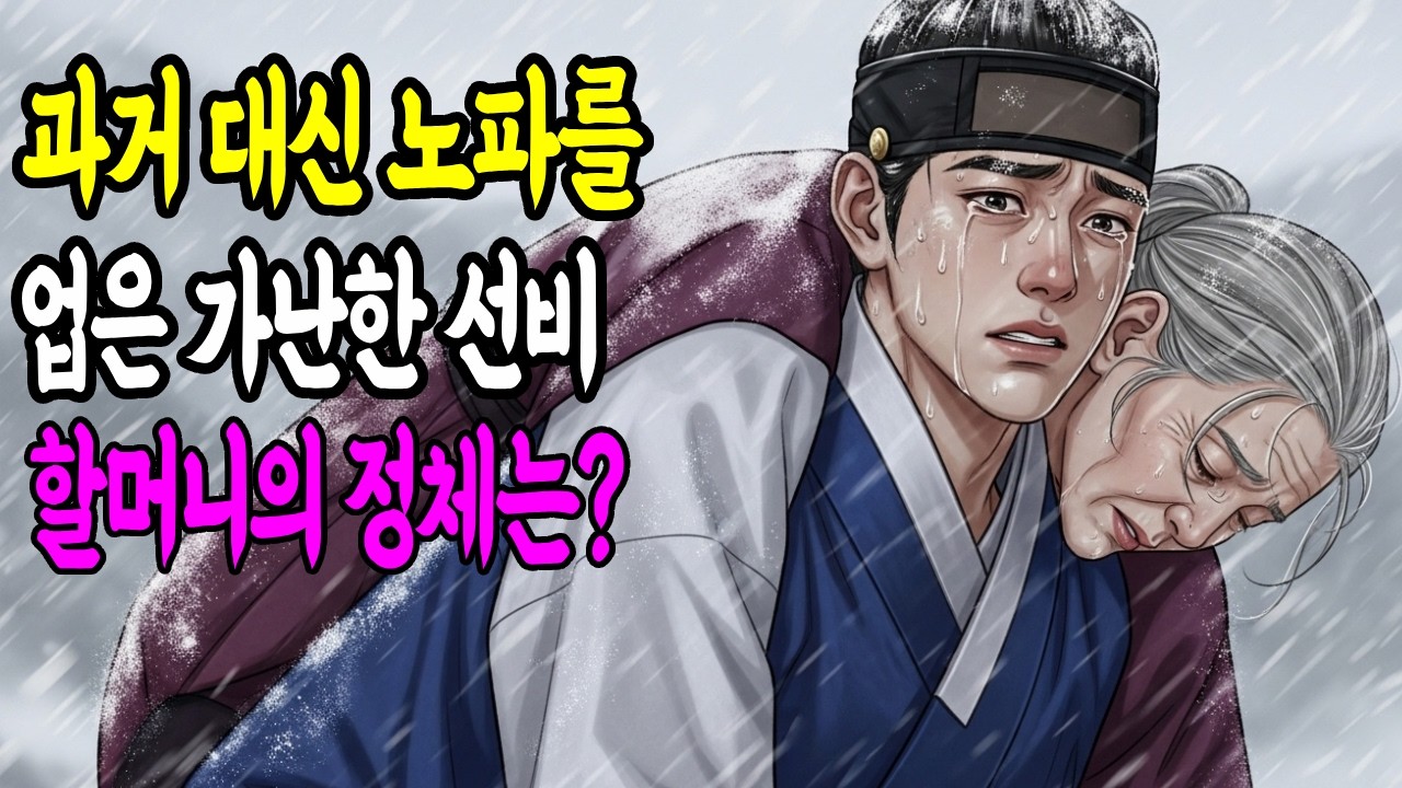 과거 보러 가다 쓰러진 노파를 업었더니… 그날 밤 선비의 운명이 바뀌었다. | 야담 | 옛날이야기 | 수면동화 | 사연 | 오디오북 |