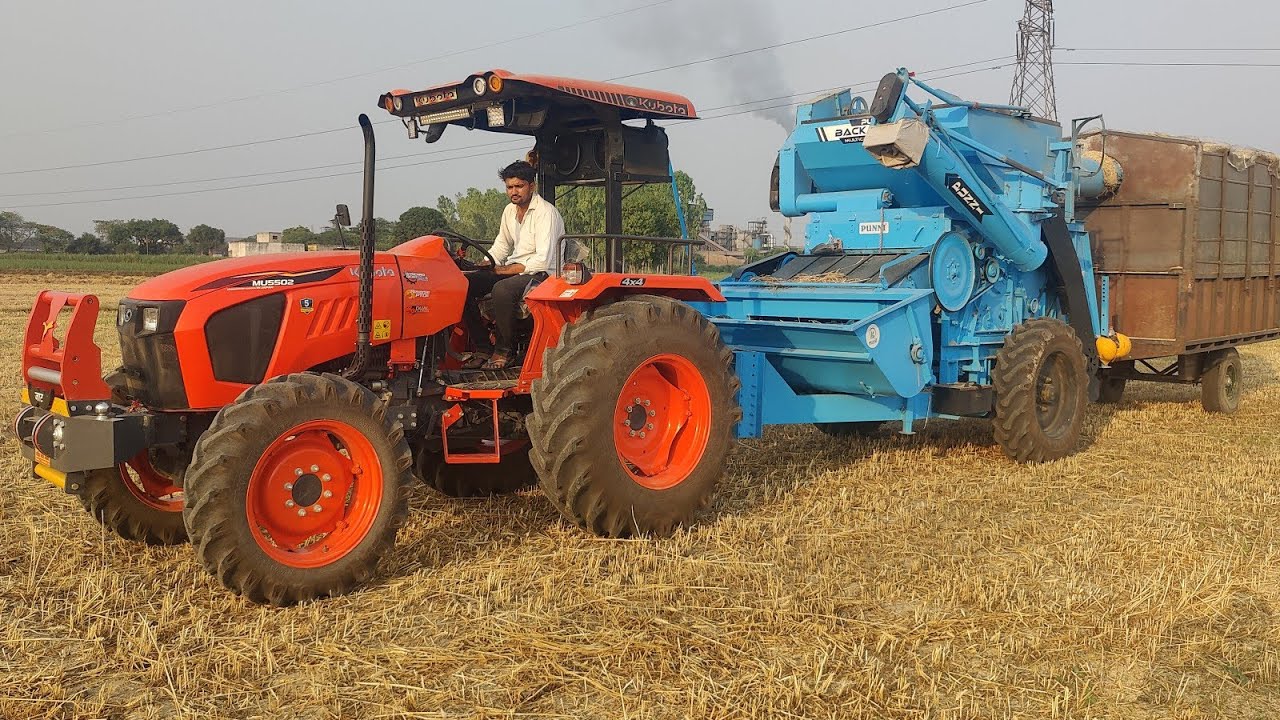 सीजन में गेहूं की कटाई के लिए किसान ने 3000000 रु खर्च करके किसान की कितनी संतुष्टि कुबोटा ट्रैक्टर