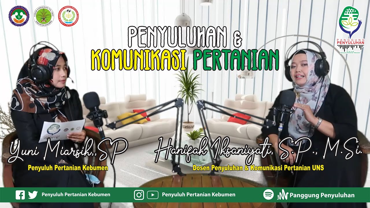 Penyuluh dan Komunikasi Pertanian, Hanifah Ihsaniyati, SP., M.Si (Dosen UNS)