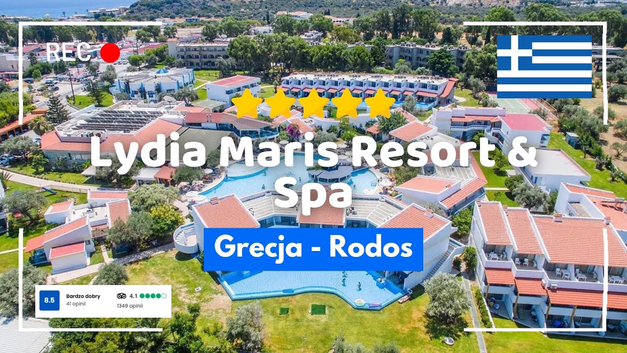 🇬🇷 Lydia Maris Resort & Spa ⭐️⭐️⭐️⭐️⭐️ – rodzinny hotel all inclusive na Rodos | Kolymbia, Grecja