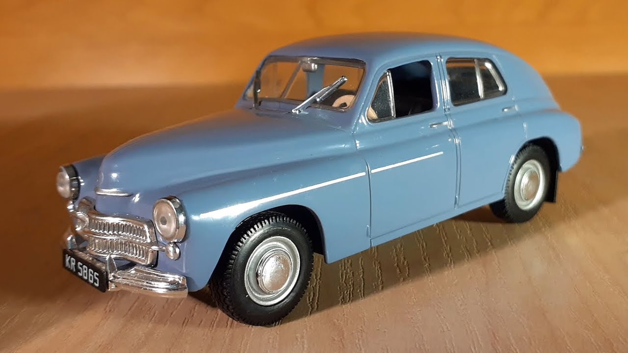 Kultowe Auta PRL-u: Warszawa M20 DeAgostini 1:43