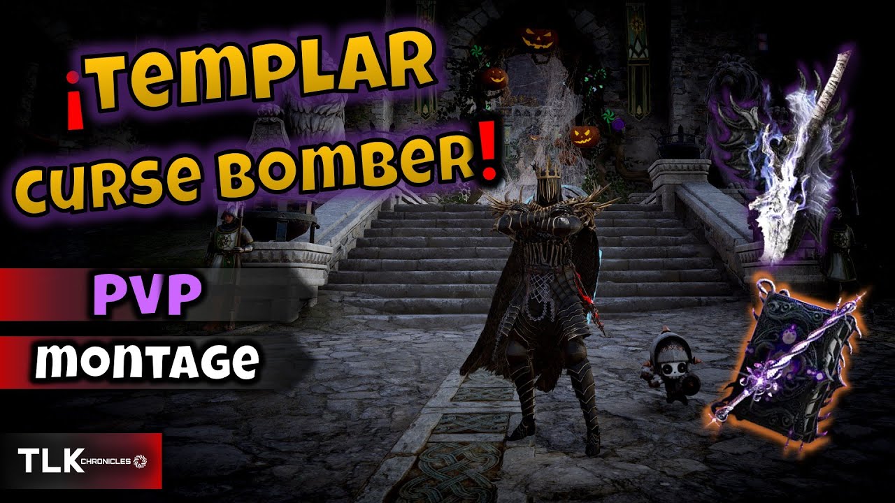 💀 Build de Maldiciones: Templar PvP Montage | Throne and Liberty
