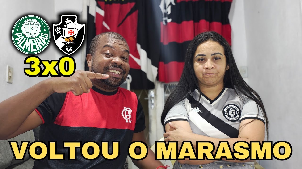 Palmeiras x Vasco, react; Verdão líquida o Gigante da Colina no primeiro tempo pelo Brasileirão!