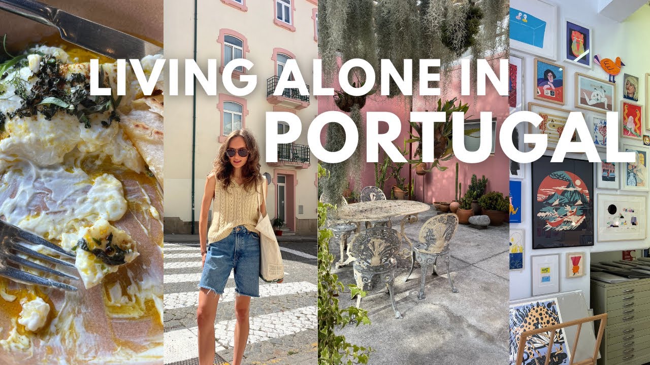 living alone in portugal / my morning routine