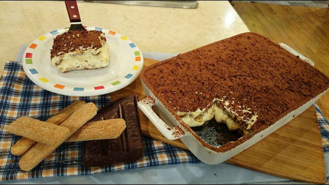 Tiramisú clásico en 5 pasos