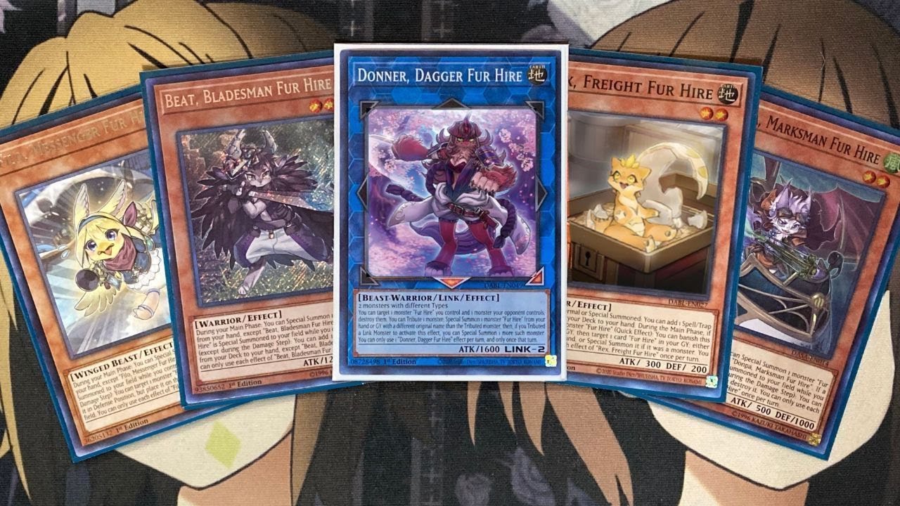 My Fur Hire Yugioh Deck Profile for Post Darkwing Blast