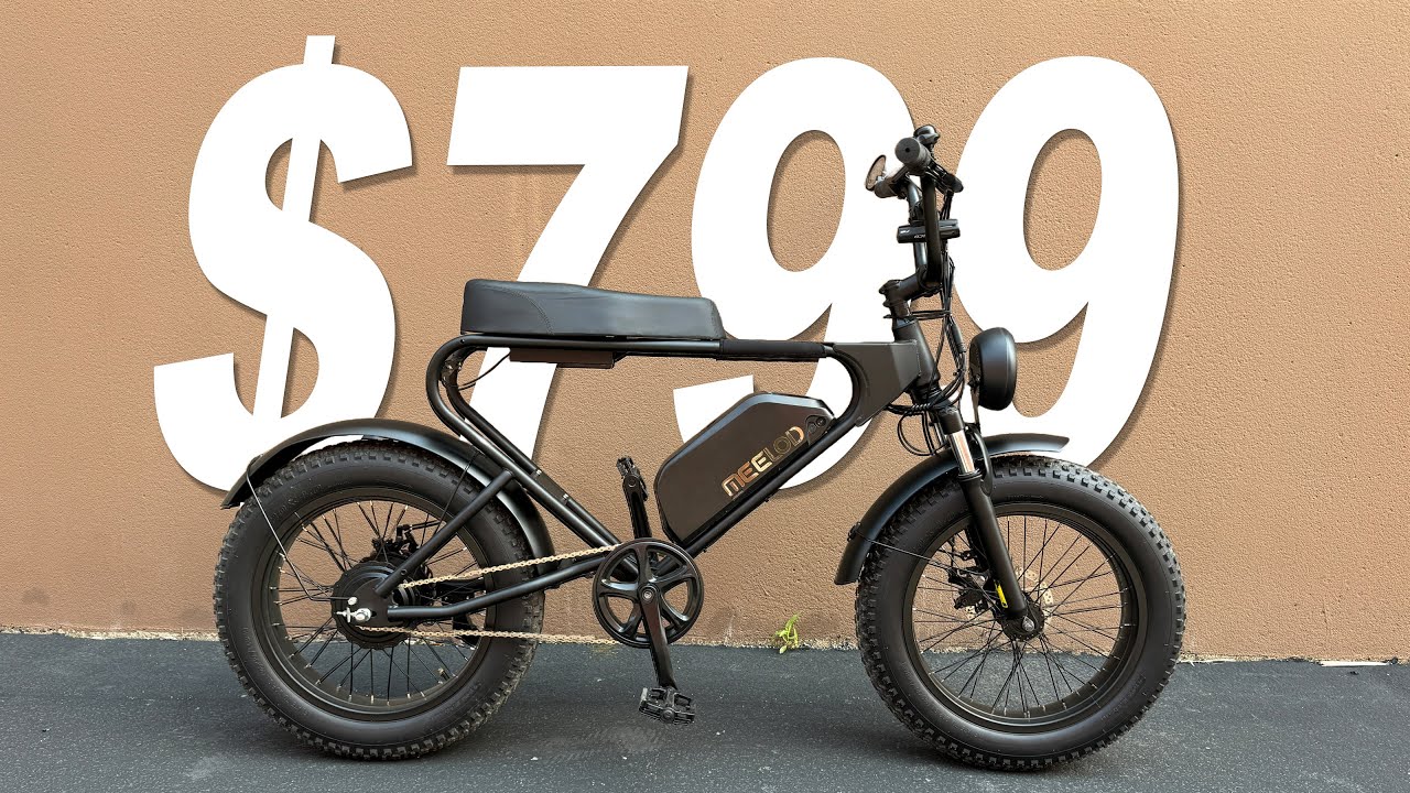 Check Out This Budget Moped Style e-Bike: Meelod DK200