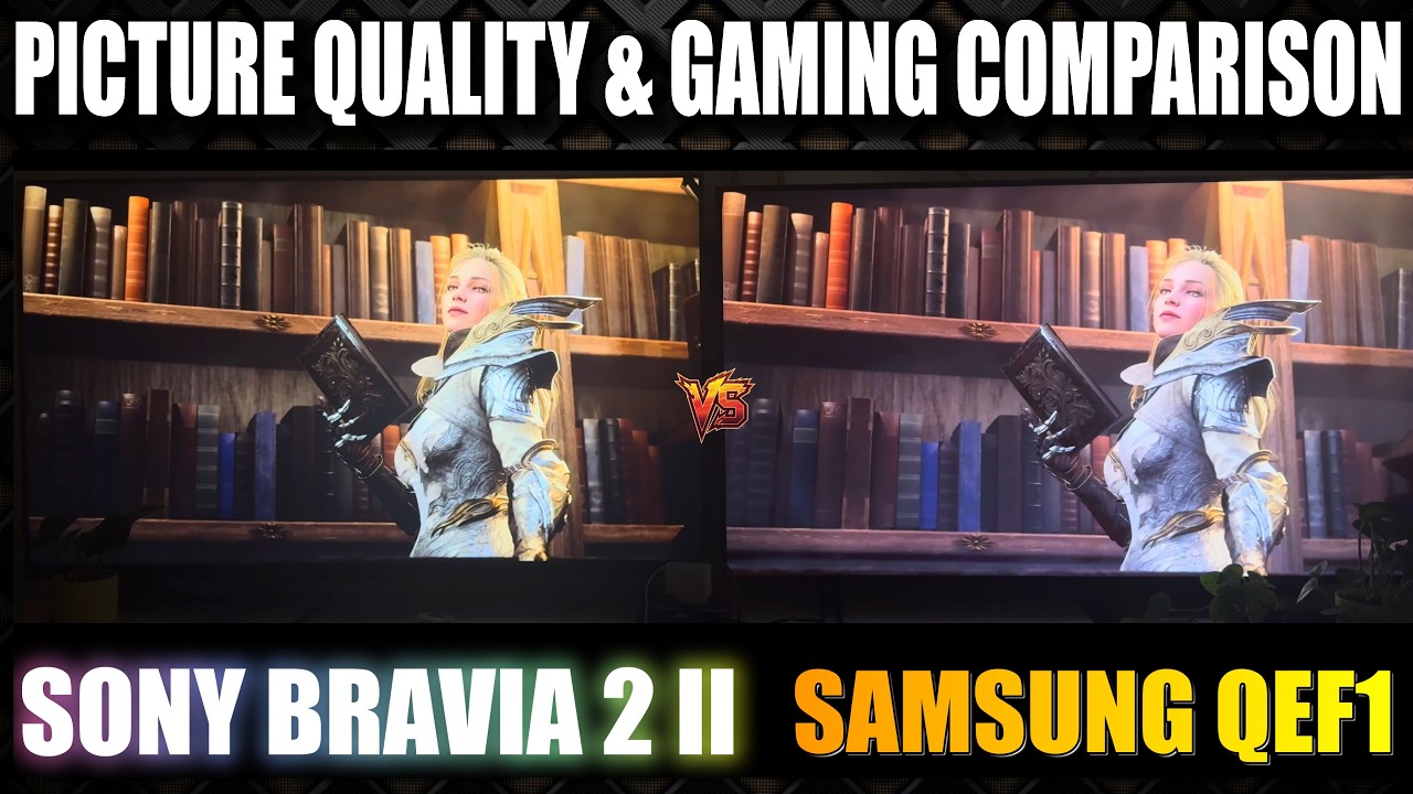 Sony Bravia 2 II против Samsung QEF1 – какой 4K-телевизор лучше в 2026 году? | Геймплей на Sony B...