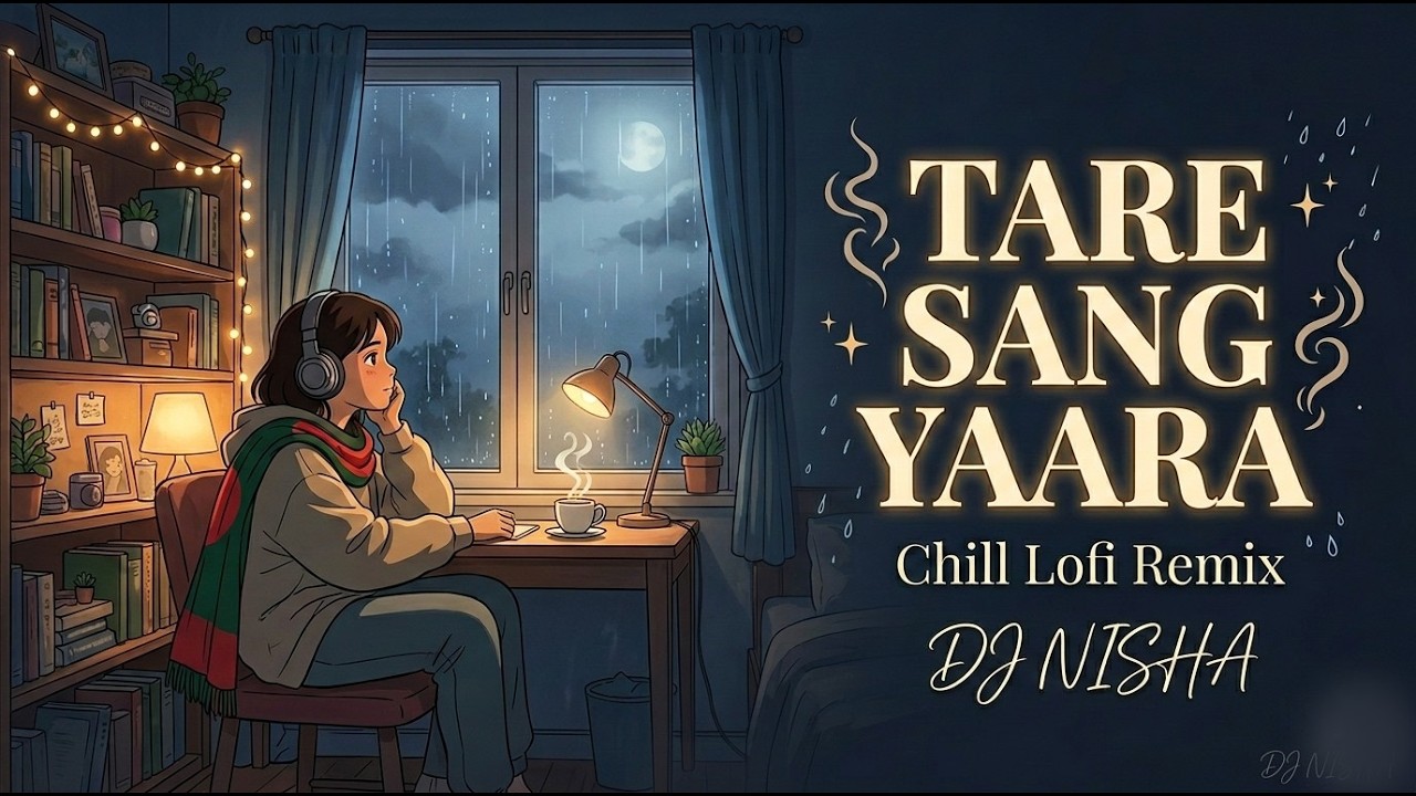 Tere Sang Yaara - Chill Lofi Remix | Dj Nisha