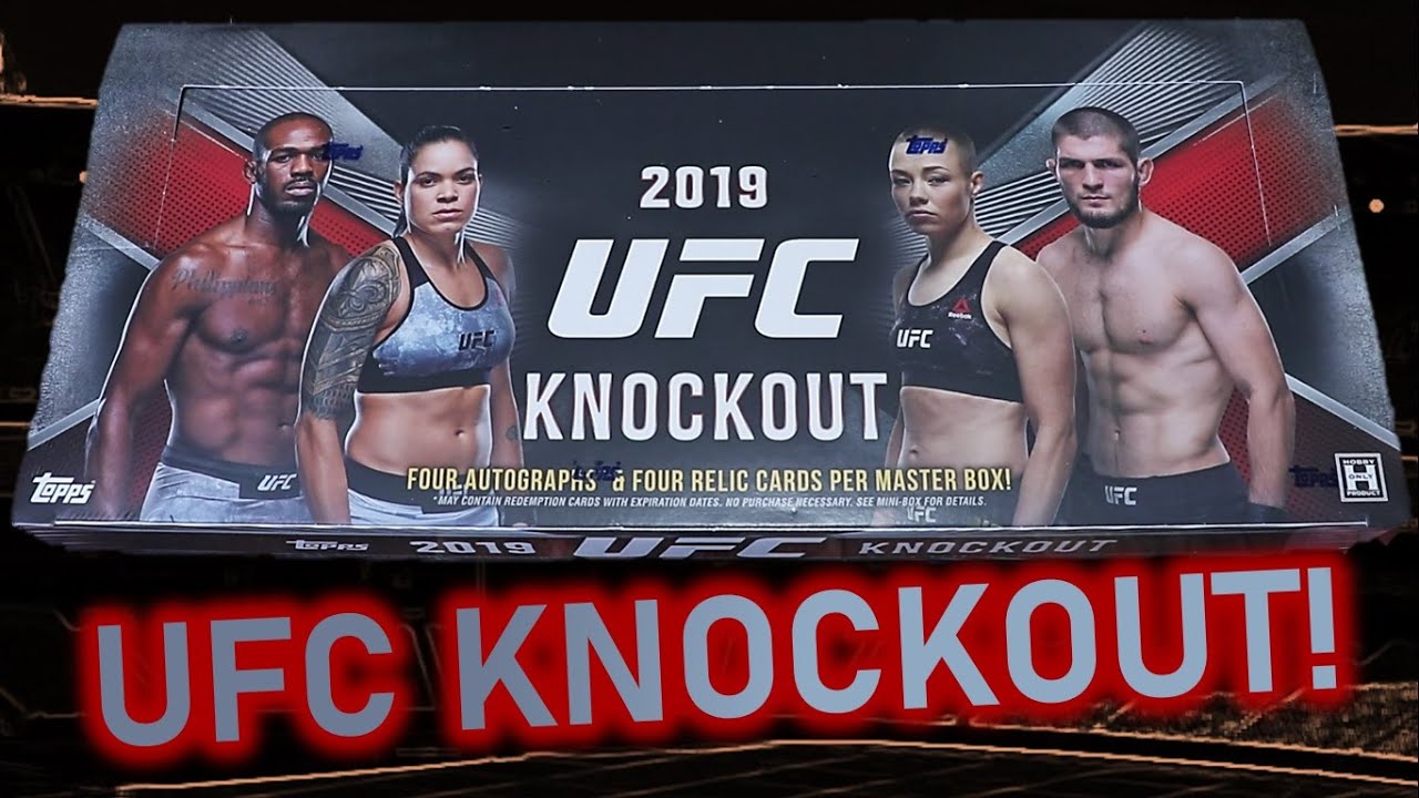 Мы забираем авто у кого-то с обложки! Topps UFC Knockout 2019 Hobby Box!